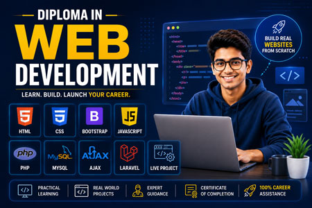 Diploma in Web Development training in Surat