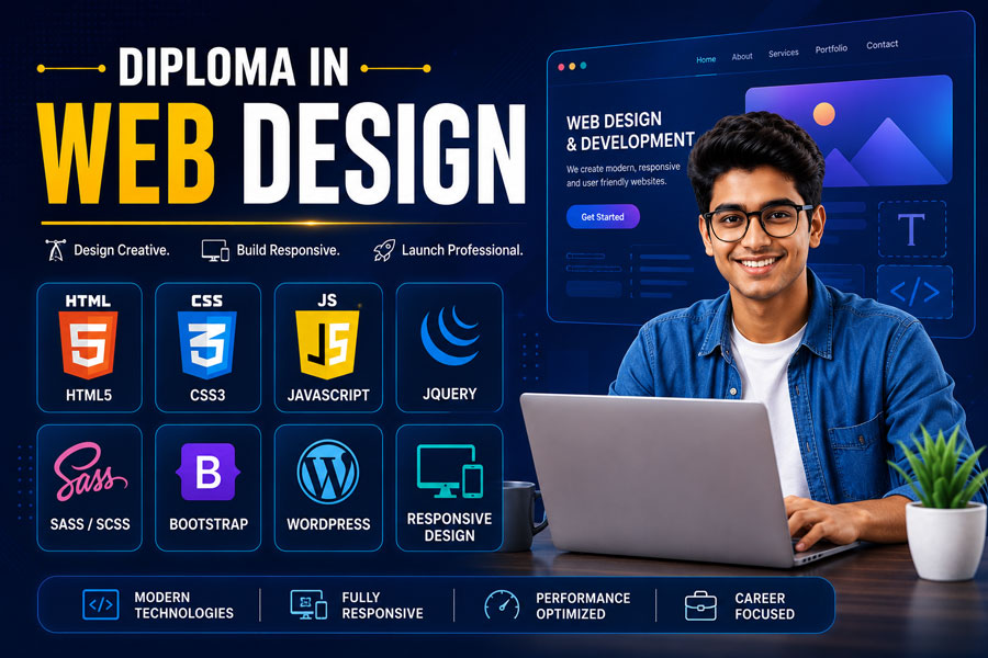 Diploma in Web Design Course in Surat