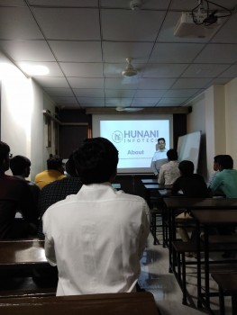 Expert lecture by Hunani infotech