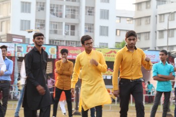 navratri celebration at creative multimedia institute