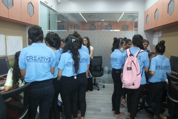 Company Visit By Creative Multimedia Institute